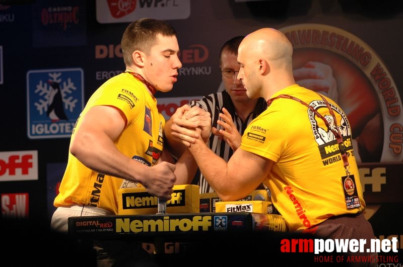 Nemiroff 2008 - Day 1 - Left hand # Armwrestling # Armpower.net