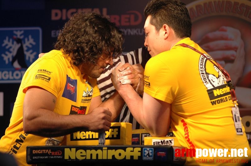 Nemiroff 2008 - Day 1 - Left hand # Armwrestling # Armpower.net