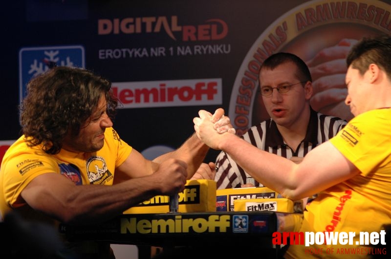 Nemiroff 2008 - Day 1 - Left hand # Armwrestling # Armpower.net