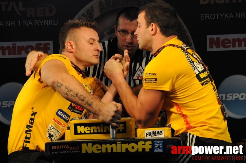 Nemiroff 2008 - Day 1 - Left hand # Armwrestling # Armpower.net