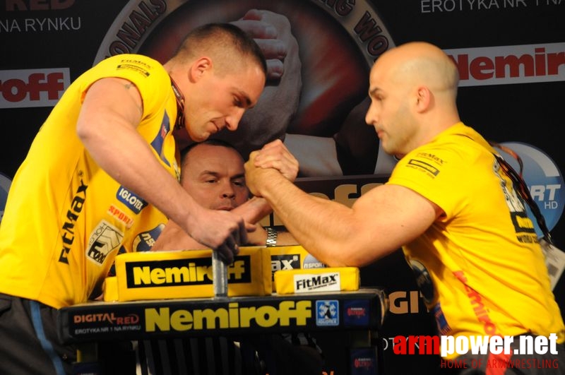 Nemiroff 2008 - Day 1 - Left hand # Siłowanie na ręce # Armwrestling # Armpower.net