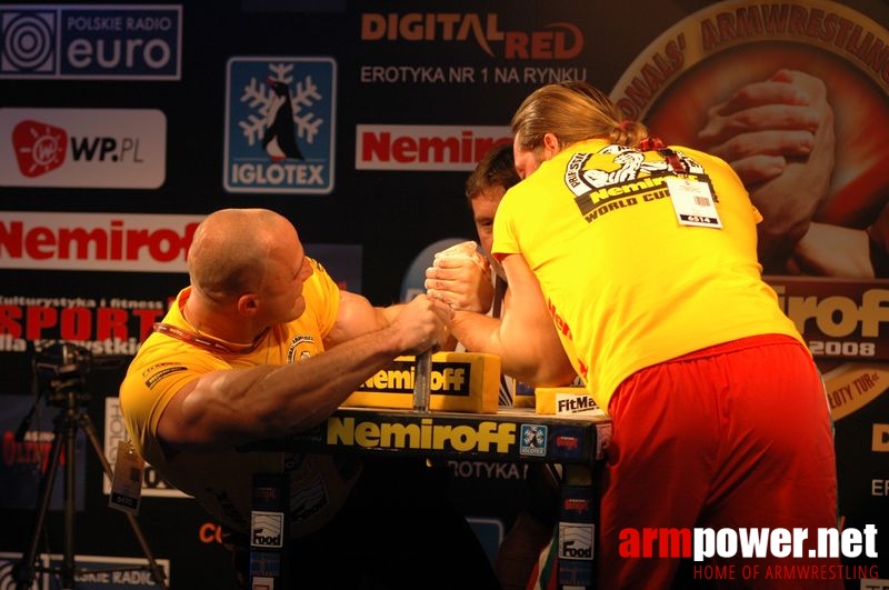 Nemiroff 2008 - Day 1 - Left hand # Armwrestling # Armpower.net