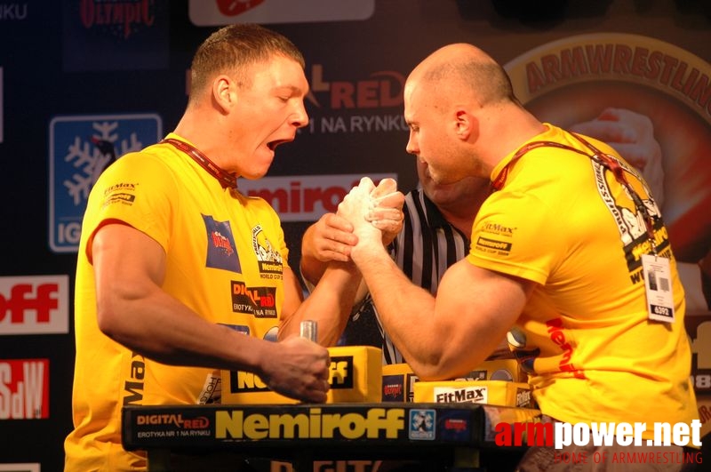 Nemiroff 2008 - Day 1 - Left hand # Armwrestling # Armpower.net