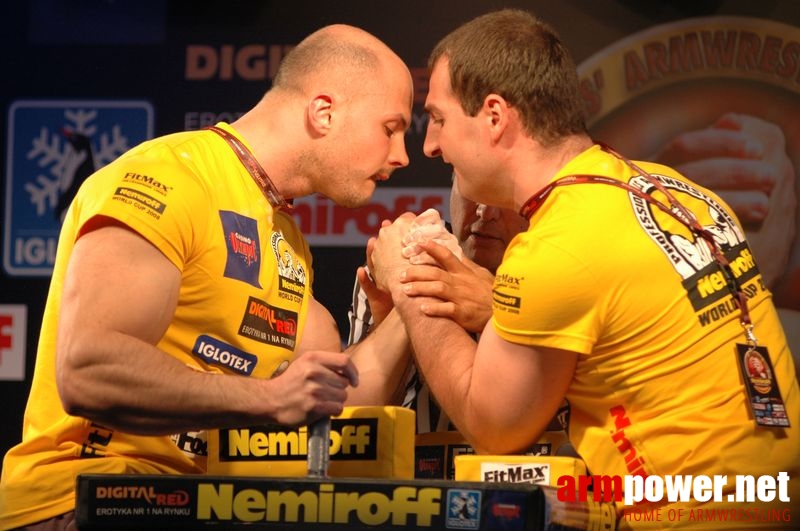 Nemiroff 2008 - Day 1 - Left hand # Siłowanie na ręce # Armwrestling # Armpower.net