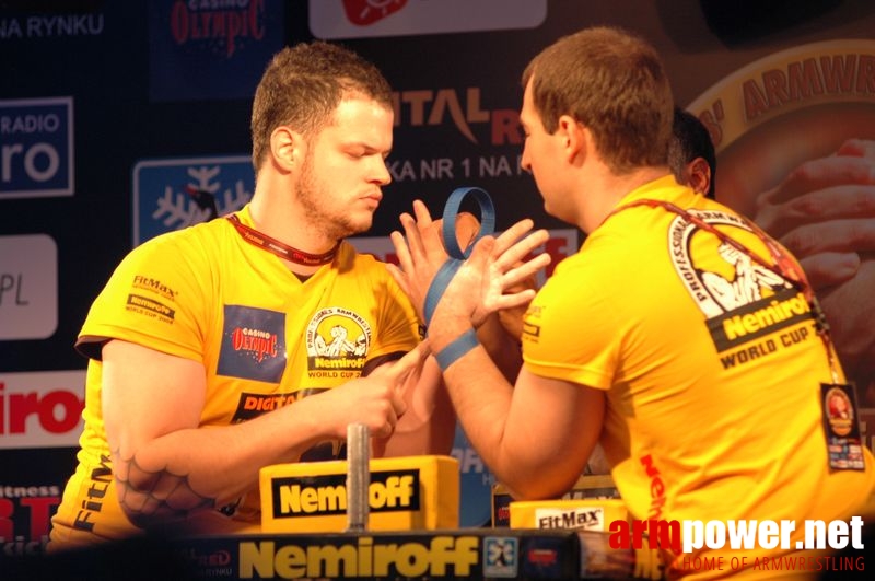 Nemiroff 2008 - Day 1 - Left hand # Siłowanie na ręce # Armwrestling # Armpower.net