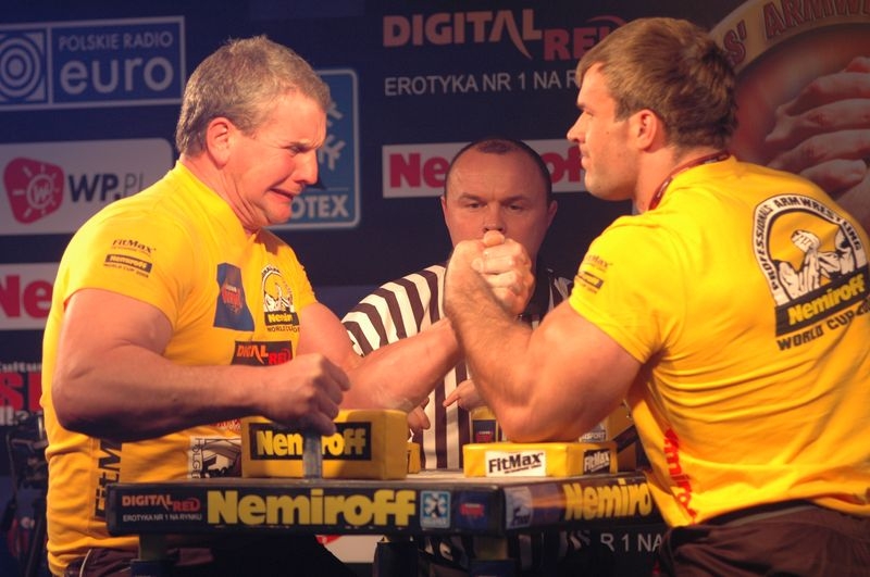 Nemiroff 2008 - Day 1 - Left hand # Armwrestling # Armpower.net