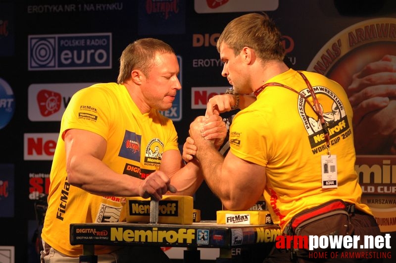 Nemiroff 2008 - Day 1 - Left hand # Armwrestling # Armpower.net