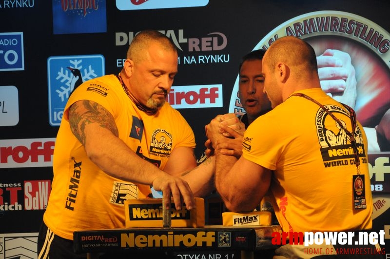 Nemiroff 2008 - Day 1 - Left hand # Armwrestling # Armpower.net