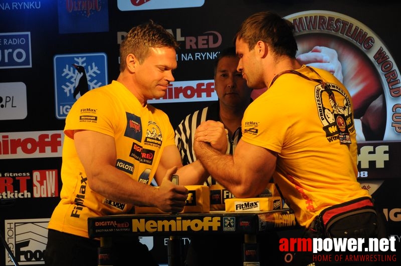 Nemiroff 2008 - Day 1 - Left hand # Siłowanie na ręce # Armwrestling # Armpower.net