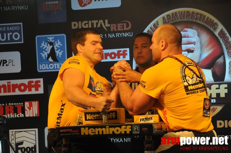 Nemiroff 2008 - Day 1 - Left hand # Siłowanie na ręce # Armwrestling # Armpower.net