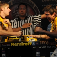 Nemiroff 2008 - Day 1 - Left hand # Armwrestling # Armpower.net