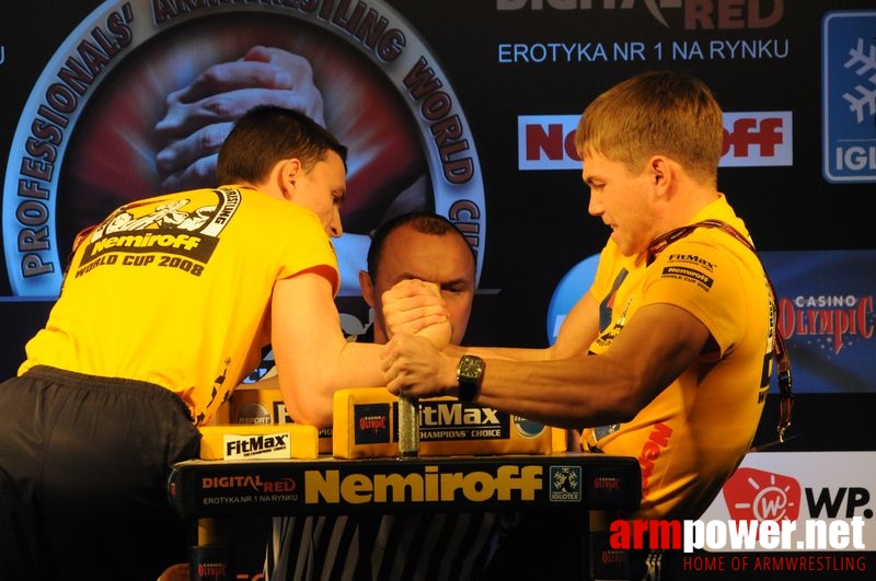 Nemiroff 2008 - Day 2 - Right hand # Siłowanie na ręce # Armwrestling # Armpower.net