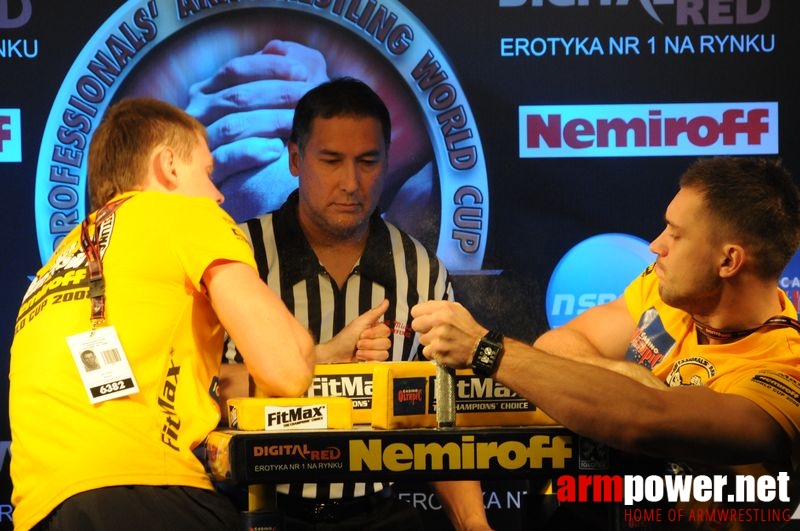 Nemiroff 2008 - Day 2 - Right hand # Siłowanie na ręce # Armwrestling # Armpower.net