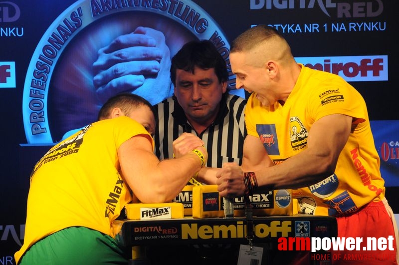 Nemiroff 2008 - Day 2 - Right hand # Siłowanie na ręce # Armwrestling # Armpower.net