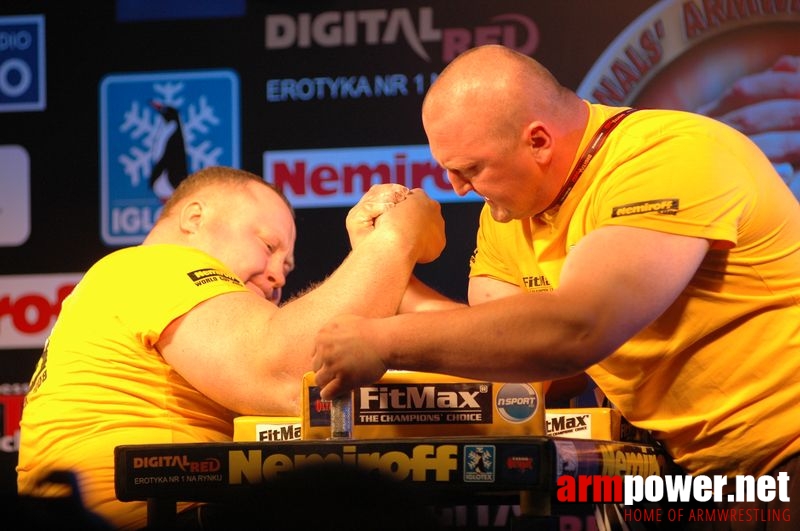 Nemiroff 2008 - Day 2 - Right hand # Siłowanie na ręce # Armwrestling # Armpower.net