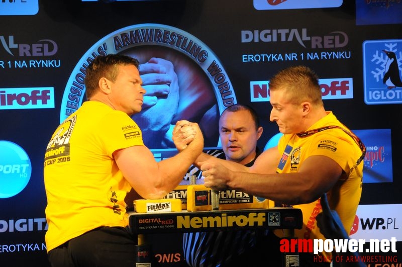 Nemiroff 2008 - Day 2 - Right hand # Siłowanie na ręce # Armwrestling # Armpower.net