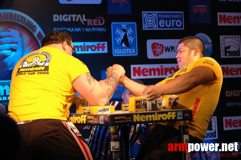 Nemiroff 2008 - Day 2 - Right hand # Armwrestling # Armpower.net