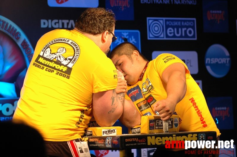 Nemiroff 2008 - Day 2 - Right hand # Armwrestling # Armpower.net