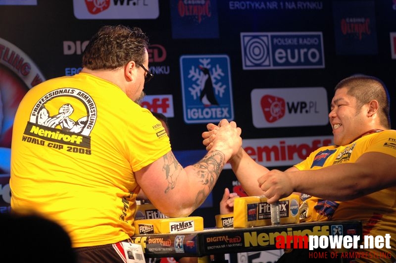 Nemiroff 2008 - Day 2 - Right hand # Armwrestling # Armpower.net