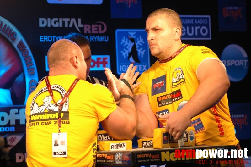 Nemiroff 2008 - Day 2 - Right hand # Armwrestling # Armpower.net