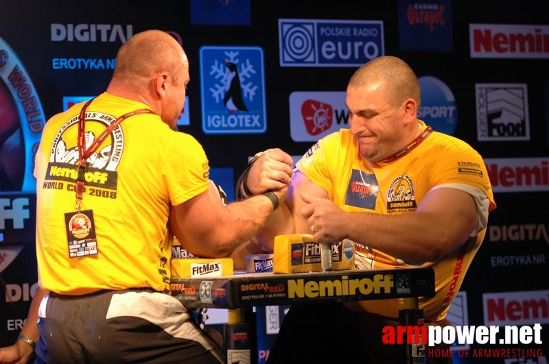 Nemiroff 2008 - Day 2 - Right hand # Armwrestling # Armpower.net