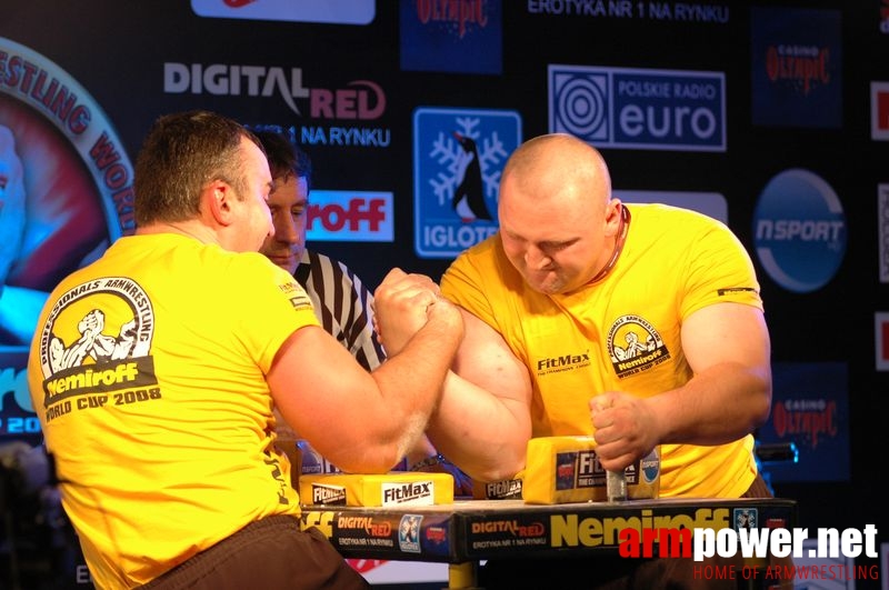 Nemiroff 2008 - Day 2 - Right hand # Siłowanie na ręce # Armwrestling # Armpower.net