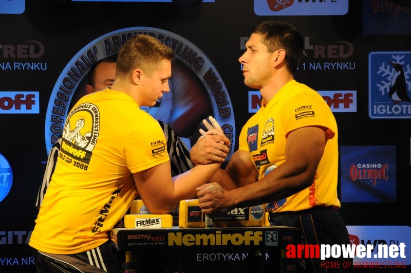 Nemiroff 2008 - Day 2 - Right hand # Siłowanie na ręce # Armwrestling # Armpower.net