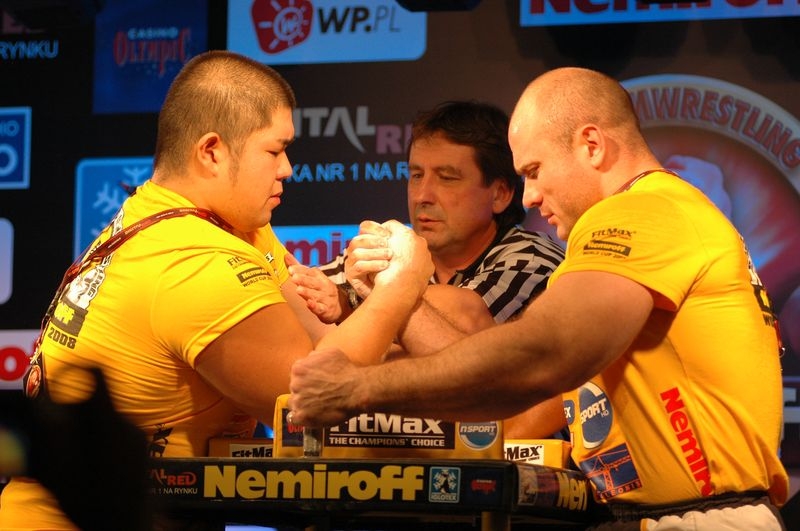 Nemiroff 2008 - Day 2 - Right hand # Armwrestling # Armpower.net