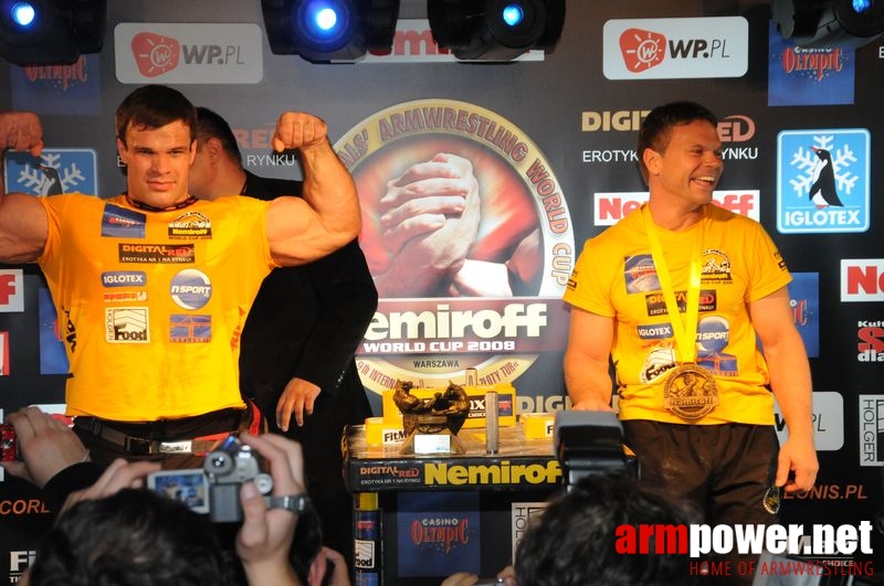 Nemiroff 2008 - Day 2 - Right hand # Siłowanie na ręce # Armwrestling # Armpower.net