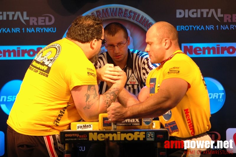 Nemiroff 2008 - Day 2 - Right hand # Armwrestling # Armpower.net