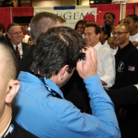 Arnold Classic 2009 - Arnold Schwarzenegger # Armwrestling # Armpower.net