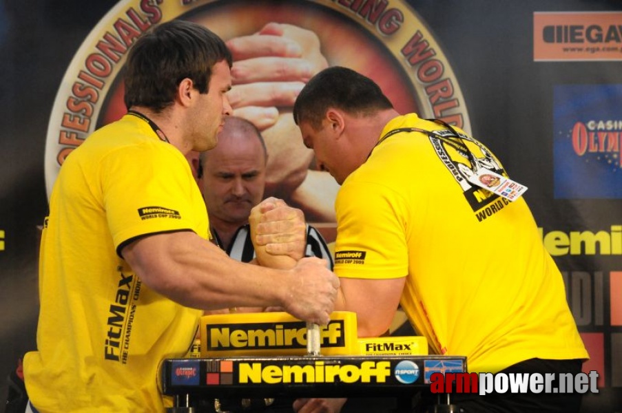 Nemiroff 2009 - Day 1 - Left hand # Armwrestling # Armpower.net