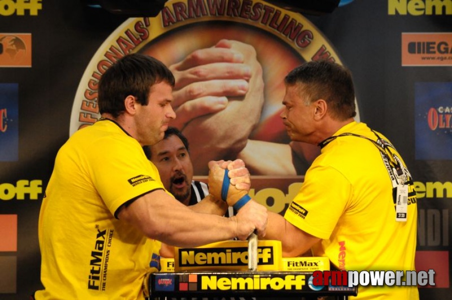 Nemiroff 2009 - Day 1 - Left hand # Armwrestling # Armpower.net