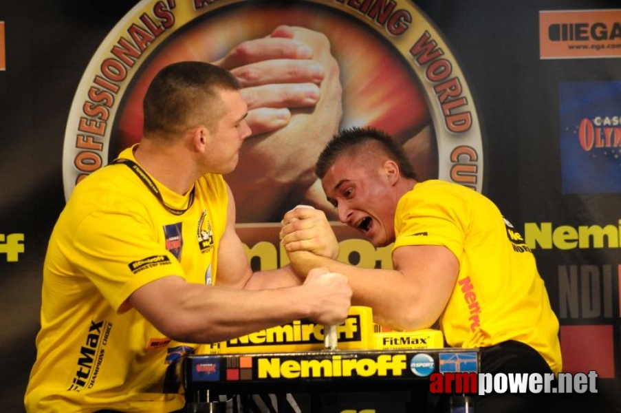 Nemiroff 2009 - Day 1 - Left hand # Armwrestling # Armpower.net