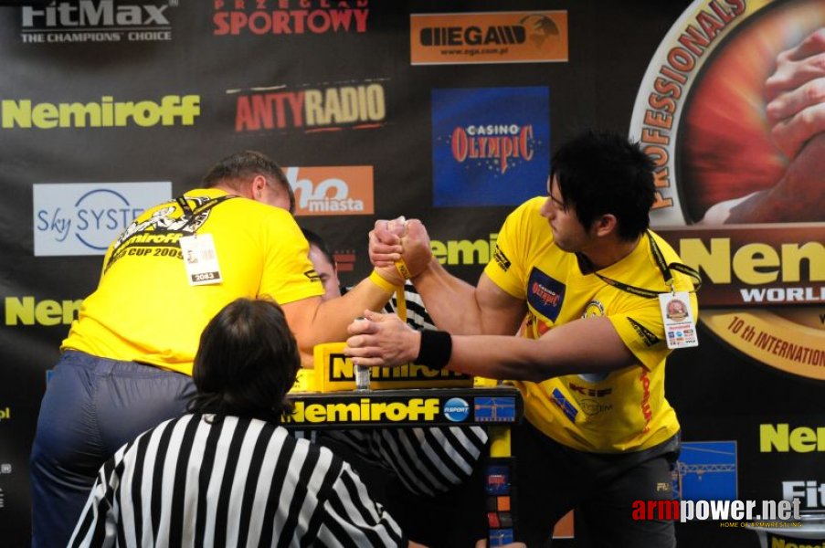 Nemiroff 2009 - Day 2 - Right hand # Siłowanie na ręce # Armwrestling # Armpower.net