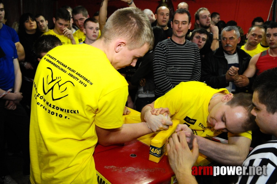 I Puchar Polski Amatorów - Debiuty 2010 # Siłowanie na ręce # Armwrestling # Armpower.net