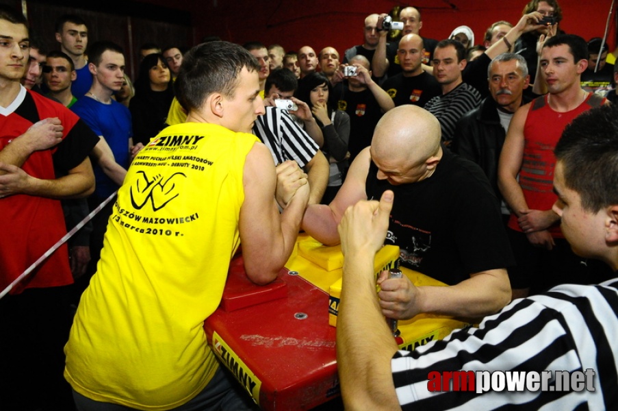 I Puchar Polski Amatorów - Debiuty 2010 # Siłowanie na ręce # Armwrestling # Armpower.net