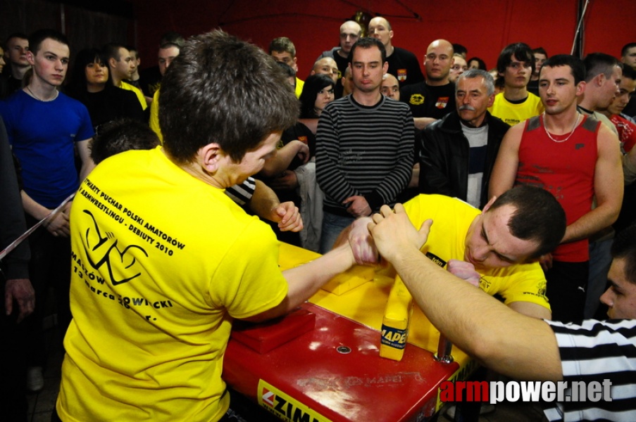 I Puchar Polski Amatorów - Debiuty 2010 # Armwrestling # Armpower.net