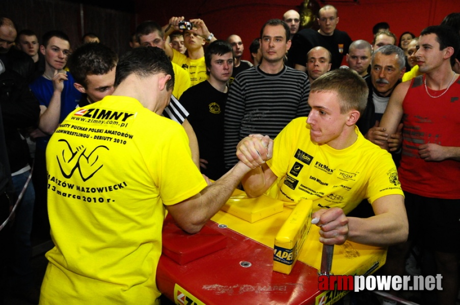 I Puchar Polski Amatorów - Debiuty 2010 # Armwrestling # Armpower.net