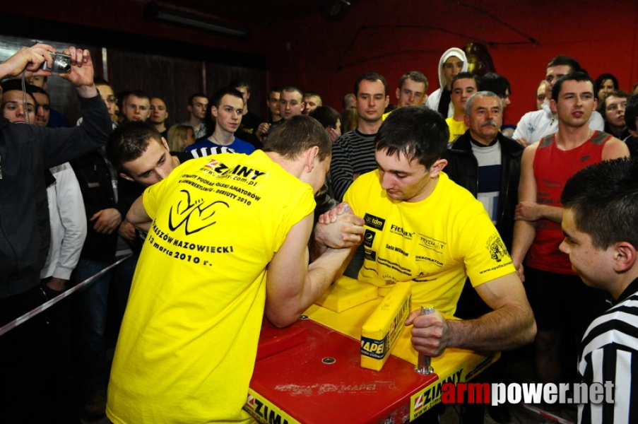 I Puchar Polski Amatorów - Debiuty 2010 # Armwrestling # Armpower.net