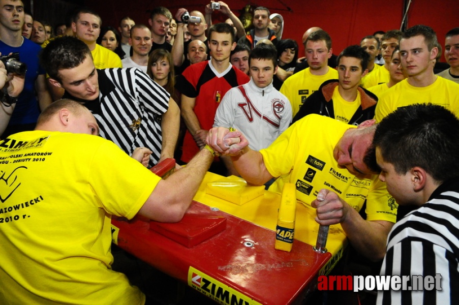 I Puchar Polski Amatorów - Debiuty 2010 # Siłowanie na ręce # Armwrestling # Armpower.net