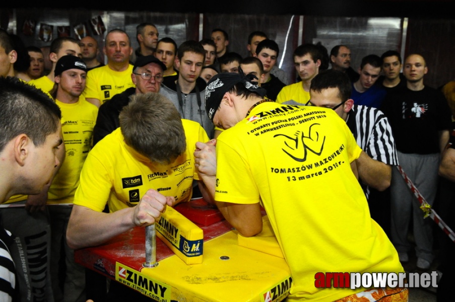 I Puchar Polski Amatorów - Debiuty 2010 # Armwrestling # Armpower.net