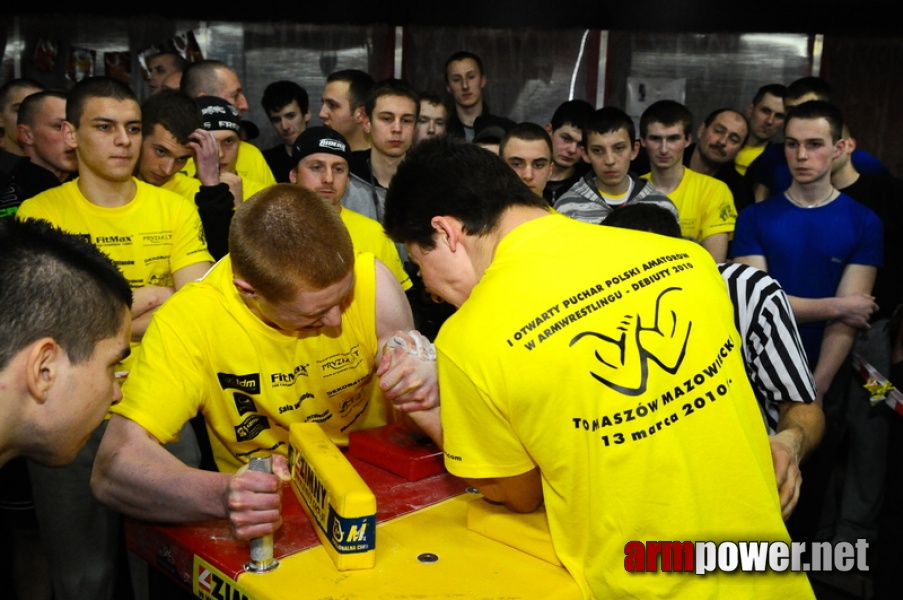 I Puchar Polski Amatorów - Debiuty 2010 # Armwrestling # Armpower.net