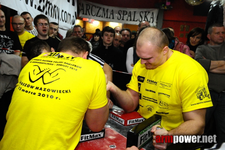 I Puchar Polski Amatorów - Debiuty 2010 # Siłowanie na ręce # Armwrestling # Armpower.net