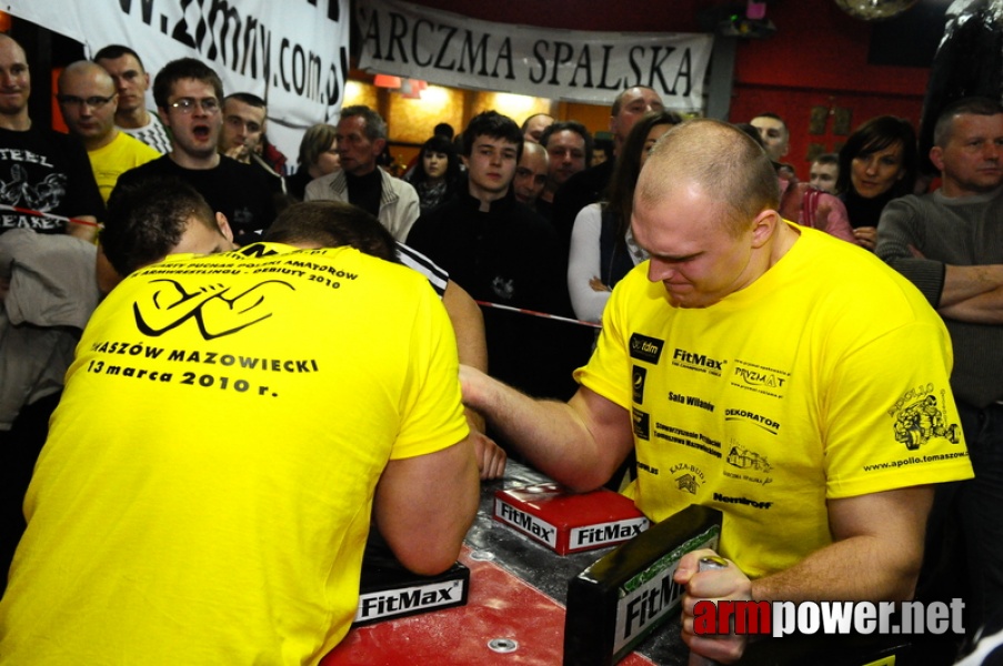 I Puchar Polski Amatorów - Debiuty 2010 # Armwrestling # Armpower.net