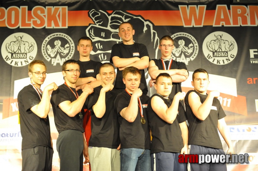 Mistrzostwa Polski 2011 - lewa reka # Siłowanie na ręce # Armwrestling # Armpower.net