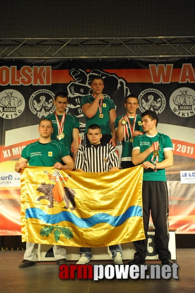 Mistrzostwa Polski 2011 - lewa reka # Armwrestling # Armpower.net