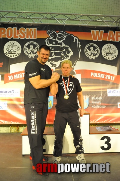 Mistrzostwa Polski 2011 - lewa reka # Siłowanie na ręce # Armwrestling # Armpower.net