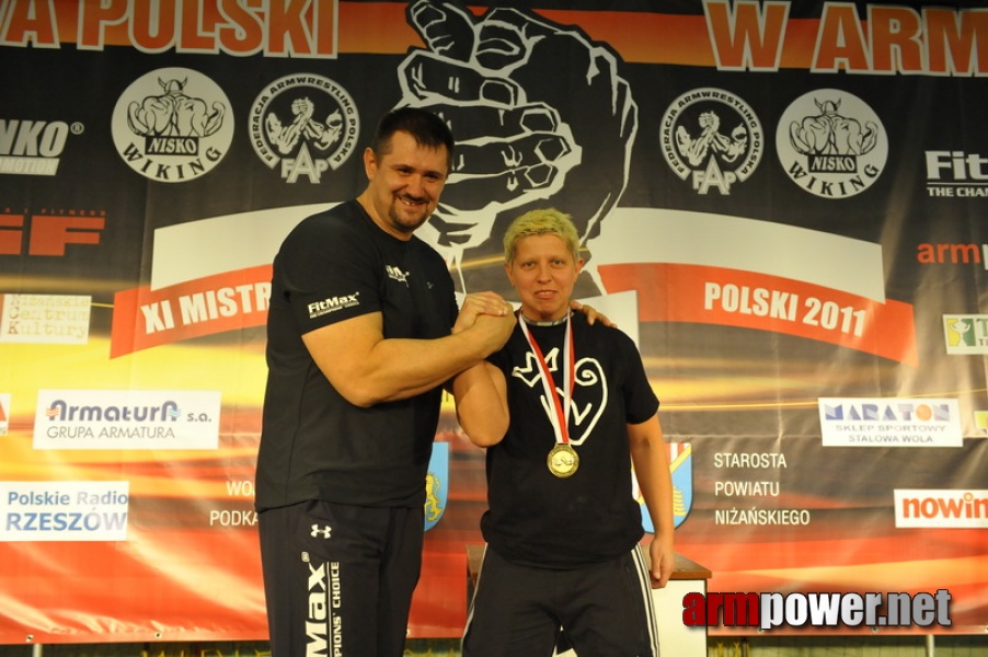 Mistrzostwa Polski 2011 - lewa reka # Siłowanie na ręce # Armwrestling # Armpower.net