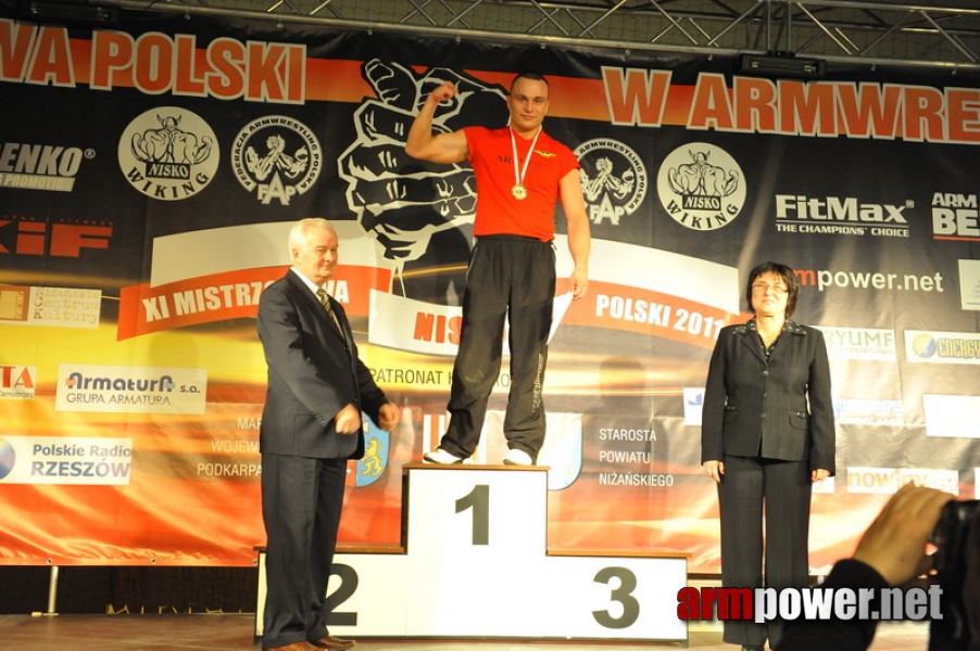 Mistrzostwa Polski 2011 - prawa reka # Siłowanie na ręce # Armwrestling # Armpower.net